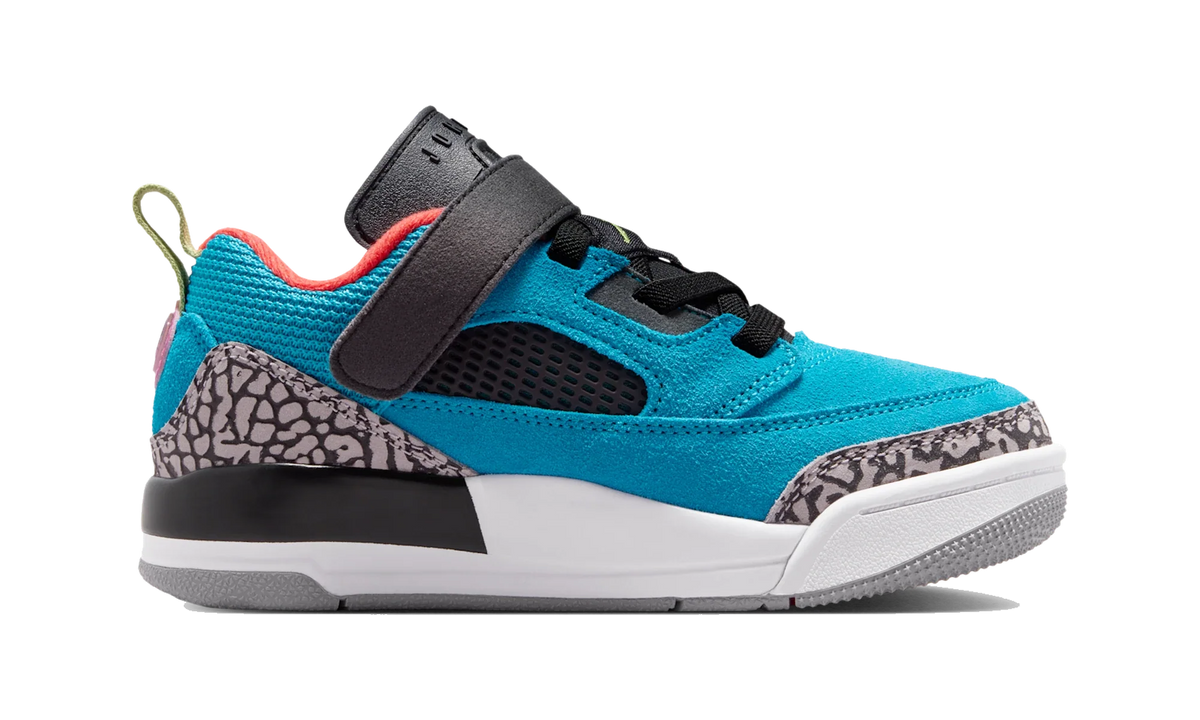Overkicks - Air Jordan Spizike Low Neo Turquoise Light Crimson (PS) (FQ3951-402) - imagen 4