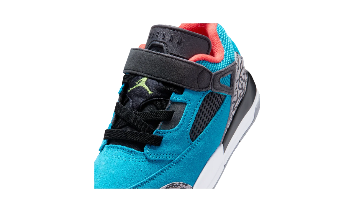 Overkicks - Air Jordan Spizike Low Neo Turquoise Light Crimson (PS) (FQ3951-402) - imagen 7