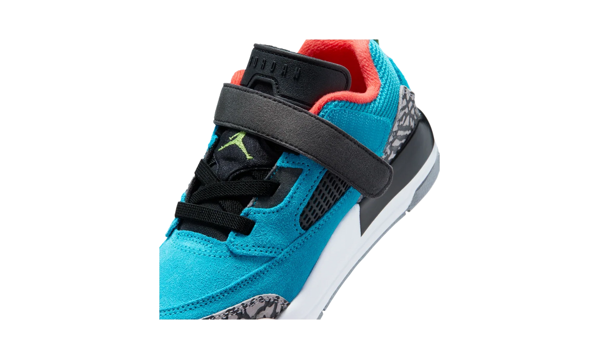 Overkicks - Air Jordan Spizike Low Neo Turquoise Light Crimson (PS) (FQ3951-402) - imagen 9
