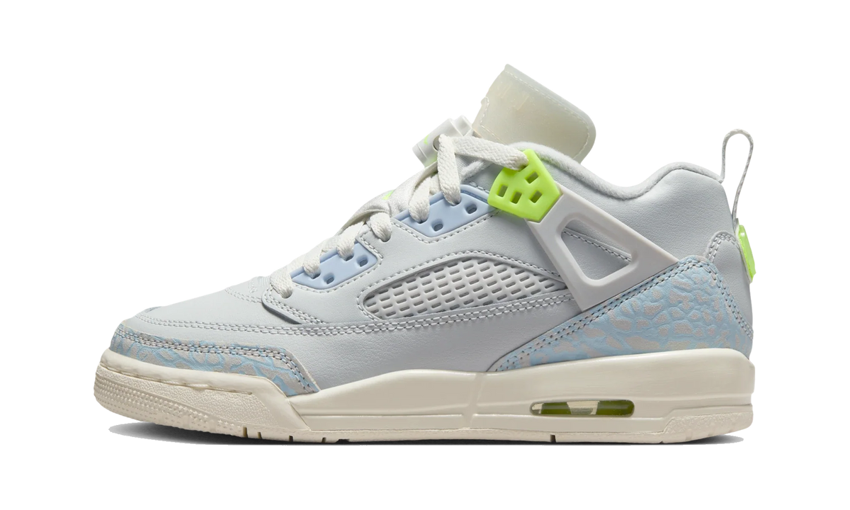 Overkicks - Air Jordan Spizike Low Photon Dust Volt (GS) (IB4465-025) - vista lateral