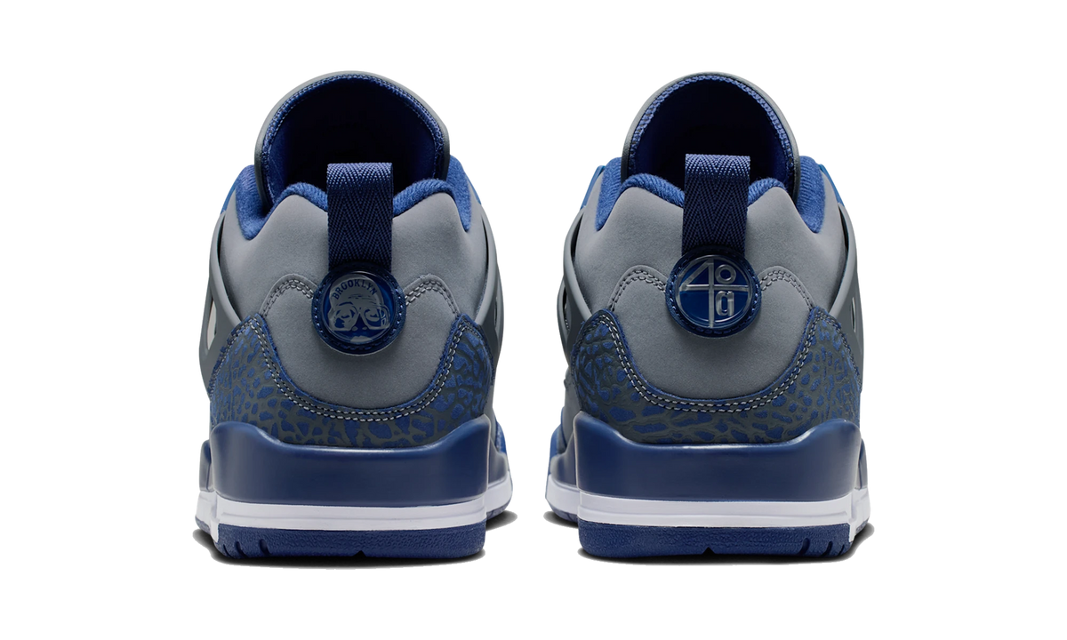 Overkicks - Air Jordan Spizike Low SE Flint Navy (IV2412-012) - detalle talón