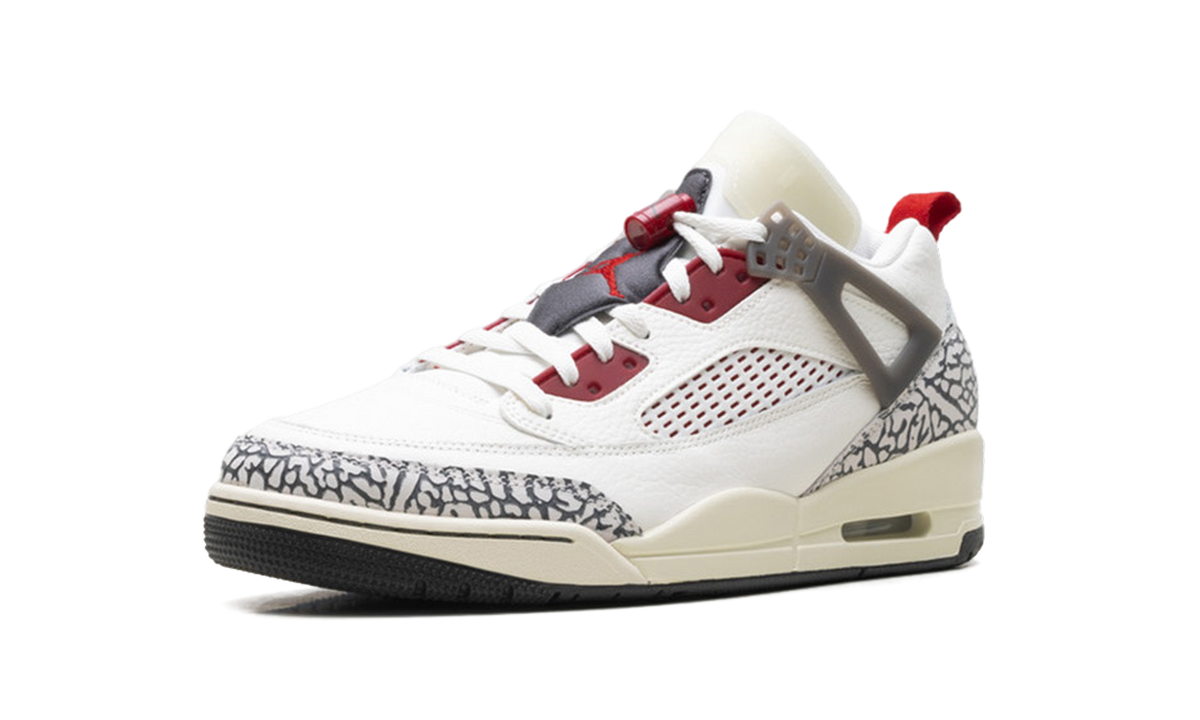 Overkicks - Air Jordan Spizike Low Sail Anthracite Coconut Milk Varsity Red (FQ1759-116) - detalle suela