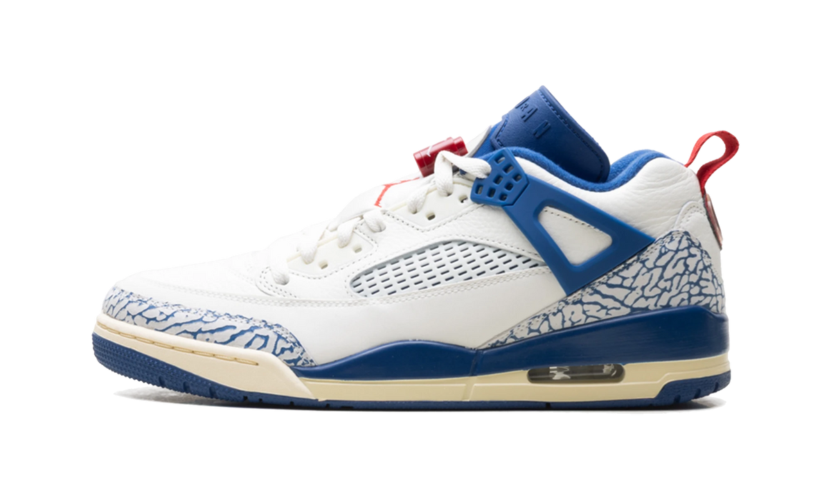 Overkicks - Air Jordan Spizike Low Sail Storm Blue (IM2176-133) - vista lateral
