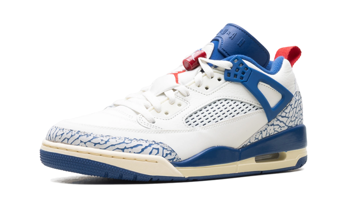 Overkicks - Air Jordan Spizike Low Sail Storm Blue (IM2176-133) - detalle suela