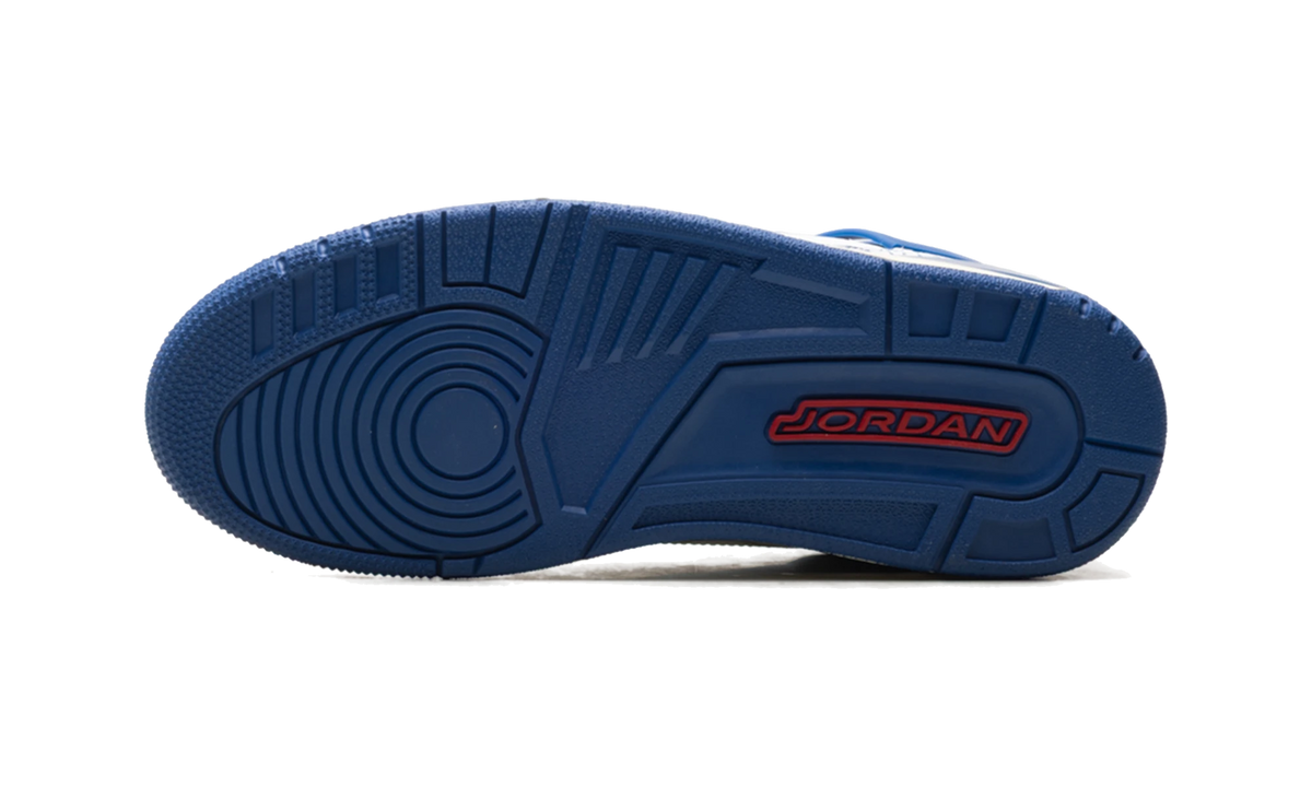 Overkicks - Air Jordan Spizike Low Sail Storm Blue (IM2176-133) - vista superior
