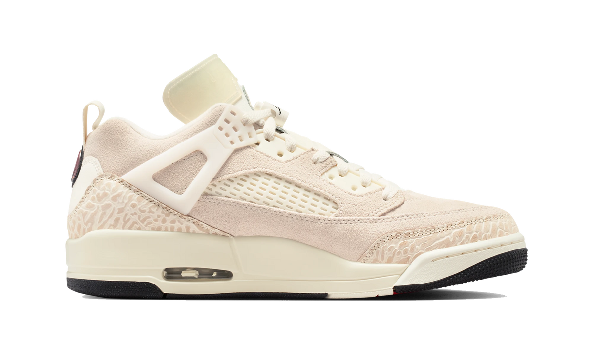 Overkicks - Air Jordan Spizike Low Sail Suede (IQ0303-133) - detalle suela