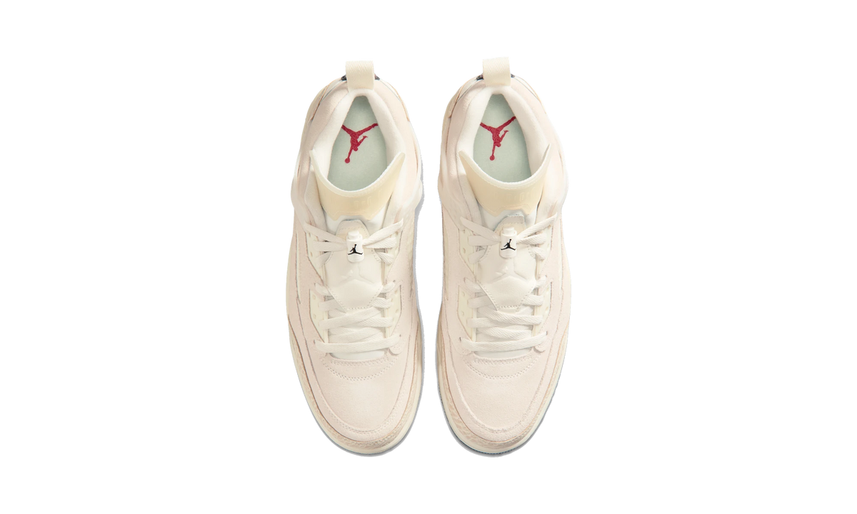 Overkicks - Air Jordan Spizike Low Sail Suede (IQ0303-133) - vista superior