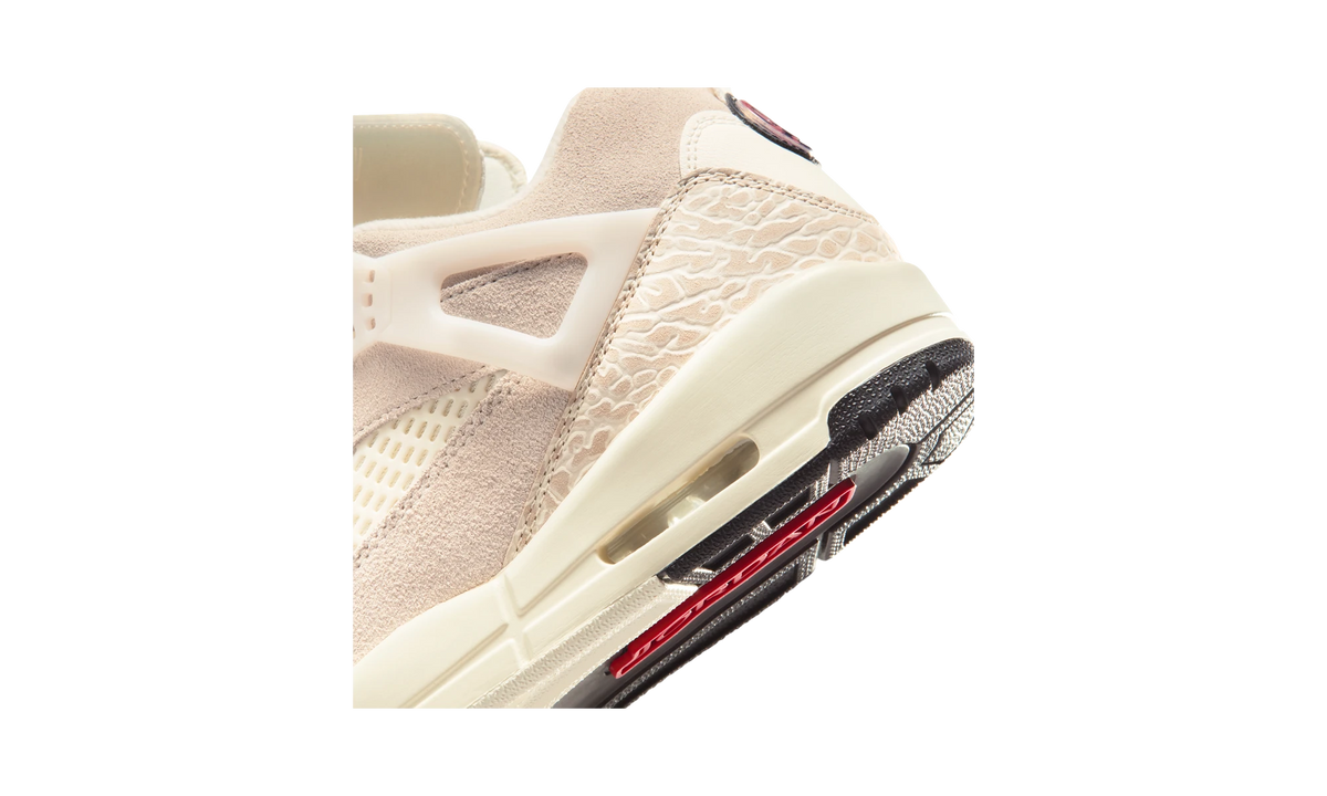 Overkicks - Air Jordan Spizike Low Sail Suede (IQ0303-133) - detalle