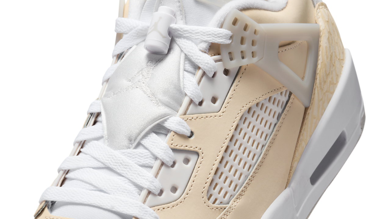 Overkicks - Air Jordan Spizike Low Sanddrift White (HV6528-100) - detalle lateral interior