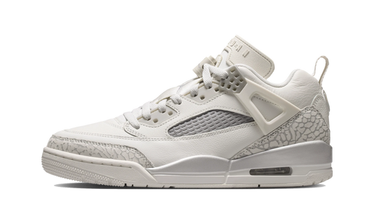 Overkicks - Air Jordan Spizike Low Swan Wolf Grey (IR1836-101) - vista lateral