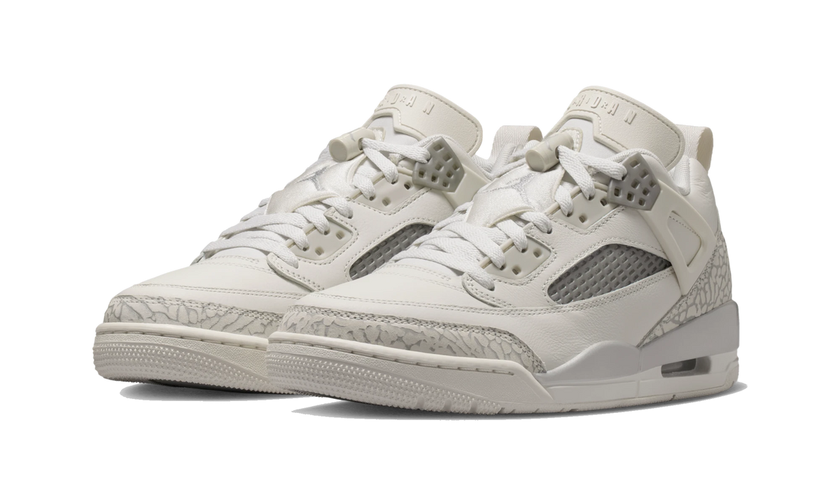 Overkicks - Air Jordan Spizike Low Swan Wolf Grey (IR1836-101) - vista trasera