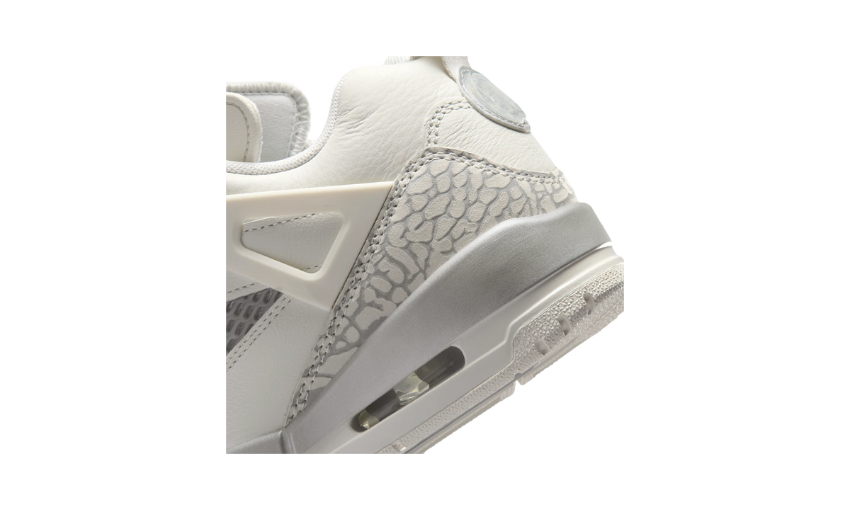 Overkicks - Air Jordan Spizike Low Swan Wolf Grey (IR1836-101) - detalle