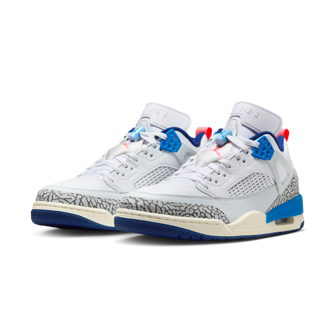 Overkicks - Air Jordan Spizike Low White Blue Void (FQ1759-110) - vista trasera