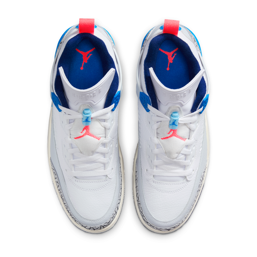Overkicks - Air Jordan Spizike Low White Blue Void (FQ1759-110) - par completo