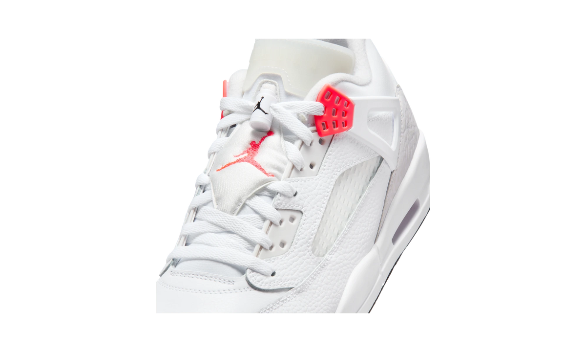 Overkicks - Air Jordan Spizike Low White Bright Crimson (IQ0305-100) - detalle lateral interior