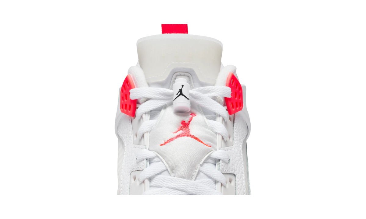 Overkicks - Air Jordan Spizike Low White Bright Crimson (IQ0305-100) - detalle