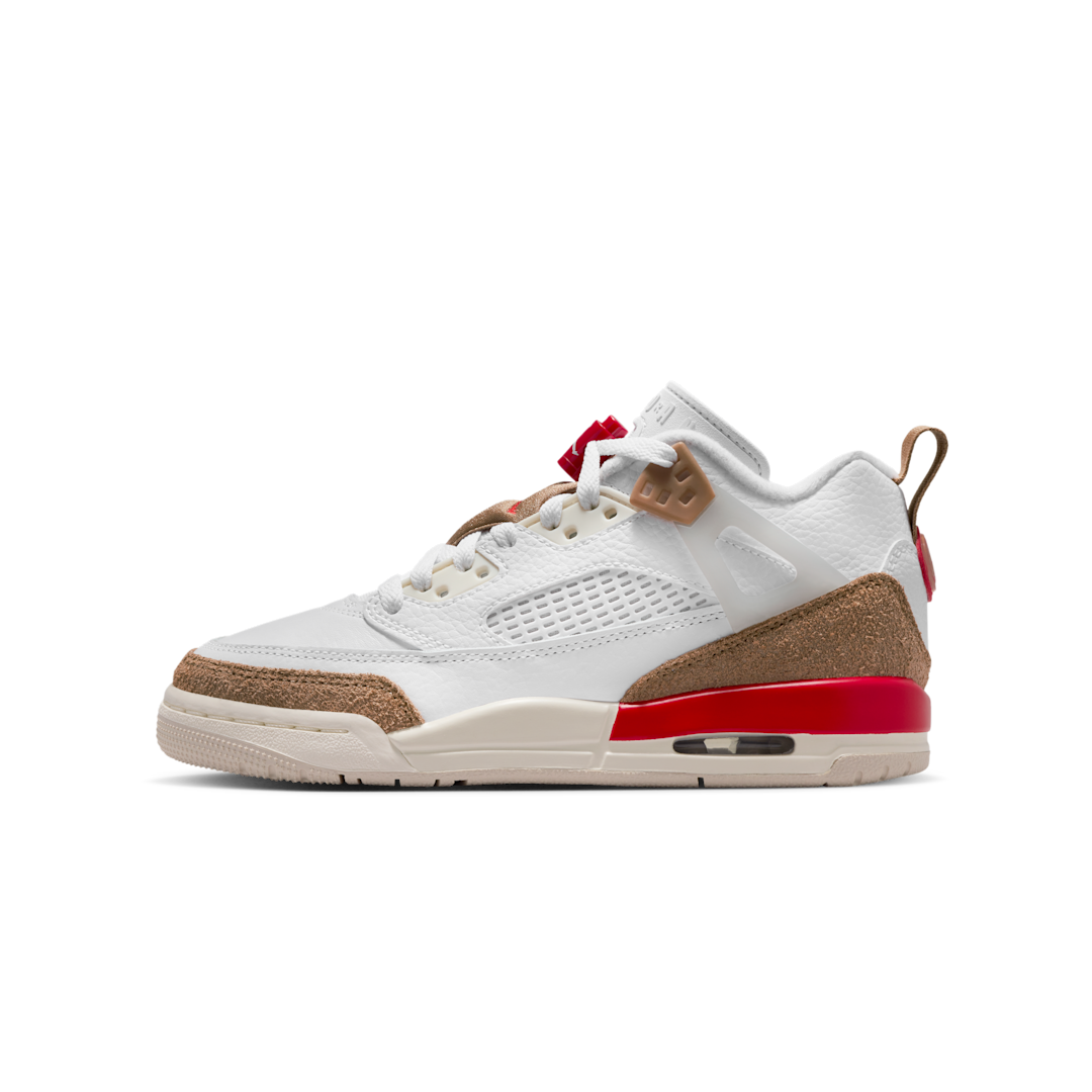 Overkicks - Air Jordan Spizike Low White Desert Camo (GS) (FQ3950-105) - vista lateral