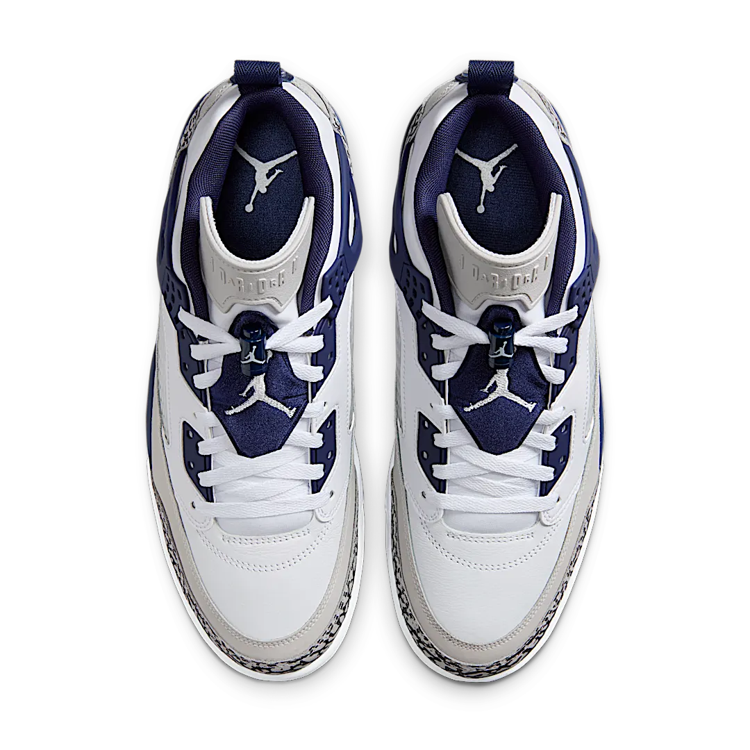 Overkicks - Air Jordan Spizike Low White Neutral Grey Anthracite Midnight Navy (FQ1759-140) - par completo