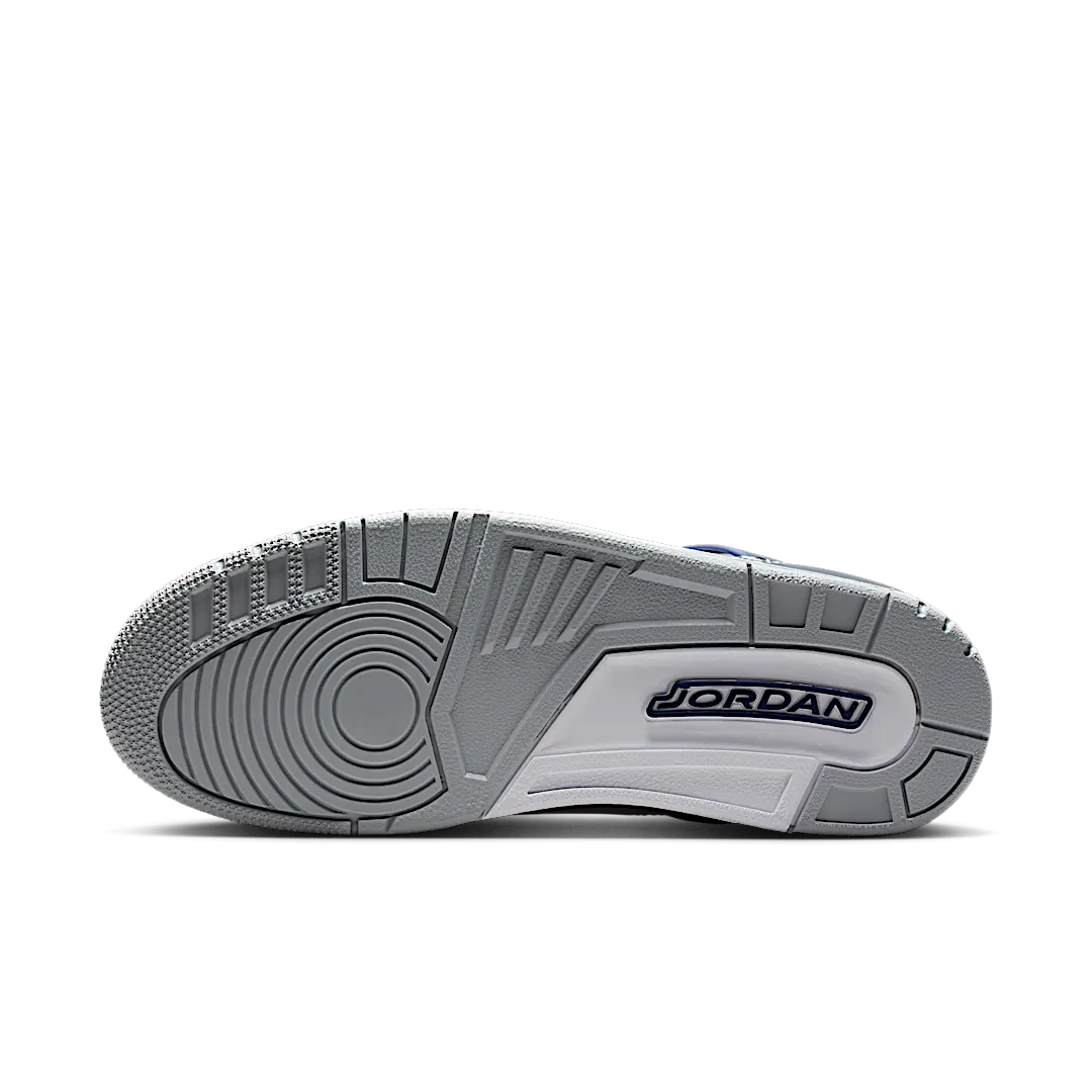 Overkicks - Air Jordan Spizike Low White Neutral Grey Anthracite Midnight Navy (FQ1759-140) - detalle suela