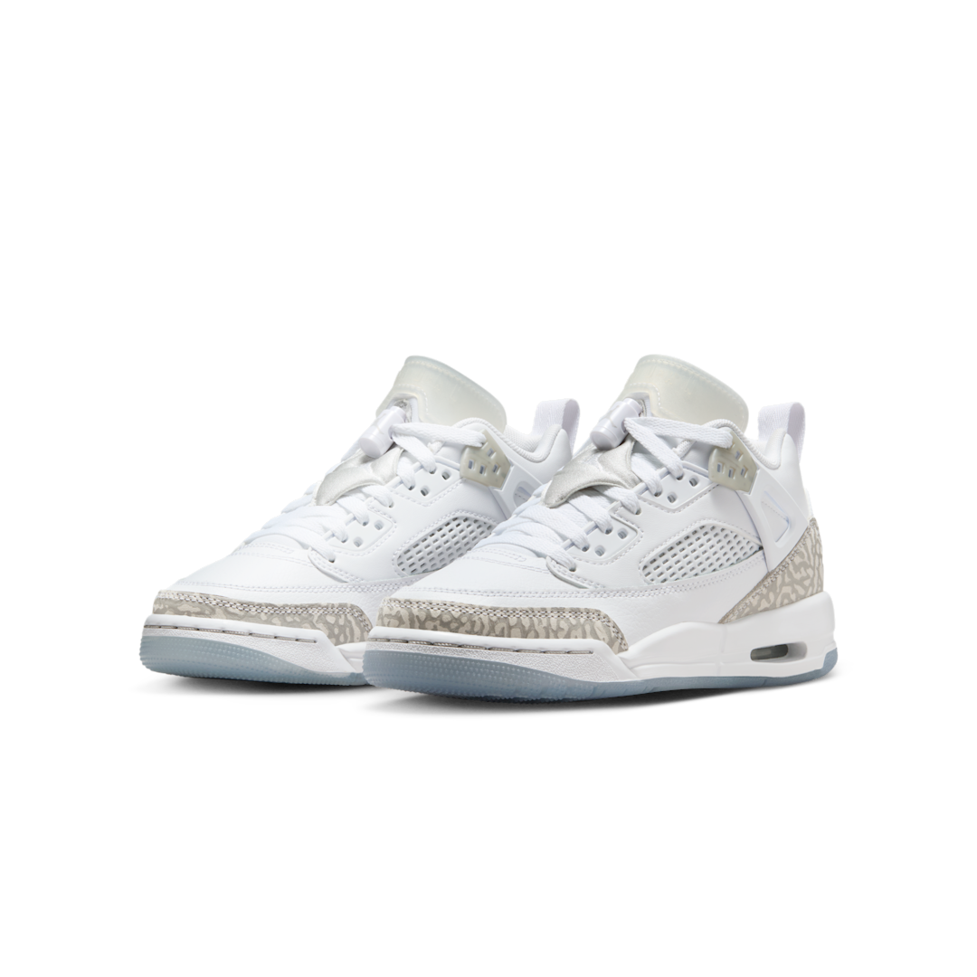 Overkicks - Air Jordan Spizike Low White Neutral Grey Barely Blue (FQ3950-103) - vista trasera