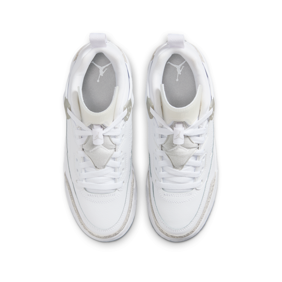 Overkicks - Air Jordan Spizike Low White Neutral Grey Barely Blue (FQ3950-103) - par completo