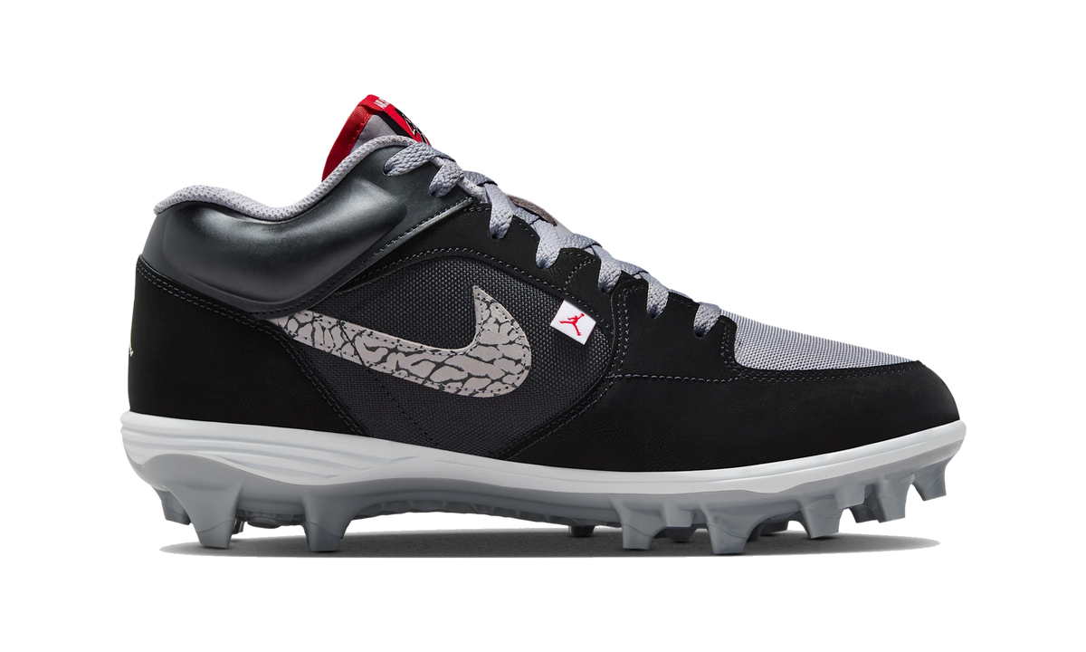 Overkicks - Air Jordan Stadium 90 Low TD Black Cement (HQ0210-060) - detalle suela