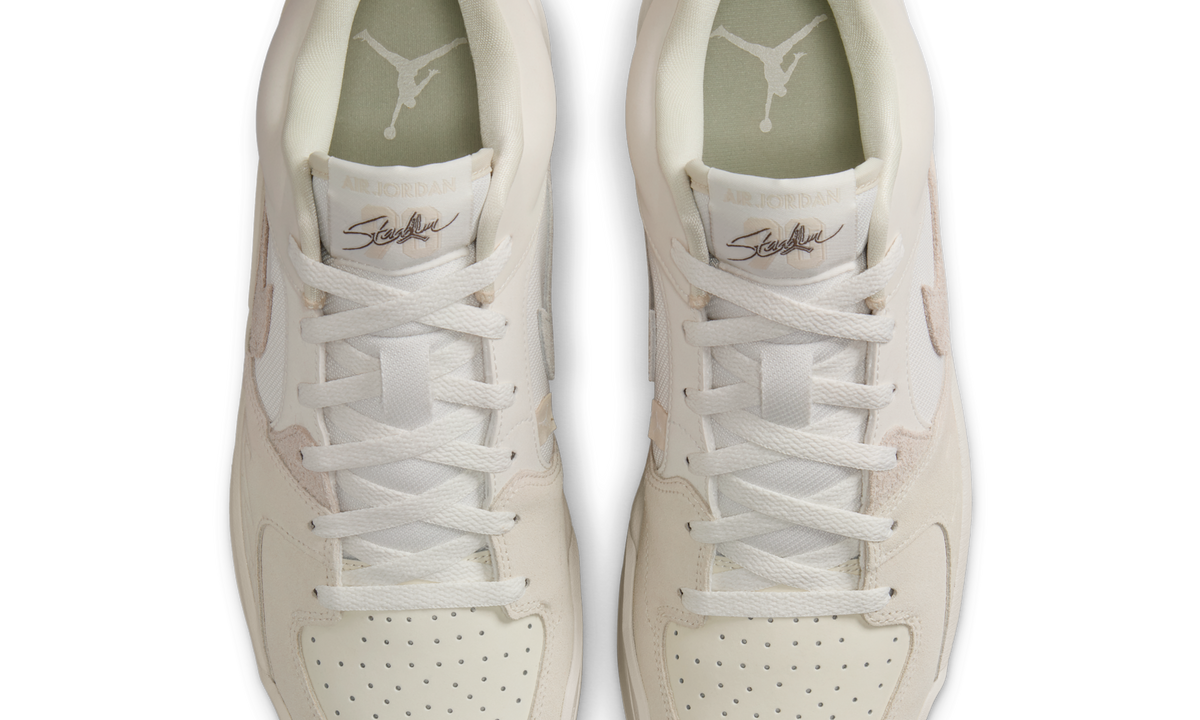 Overkicks - Air Jordan Stadium 90 Sail Coconut Milk (DX4397-110) - vista superior