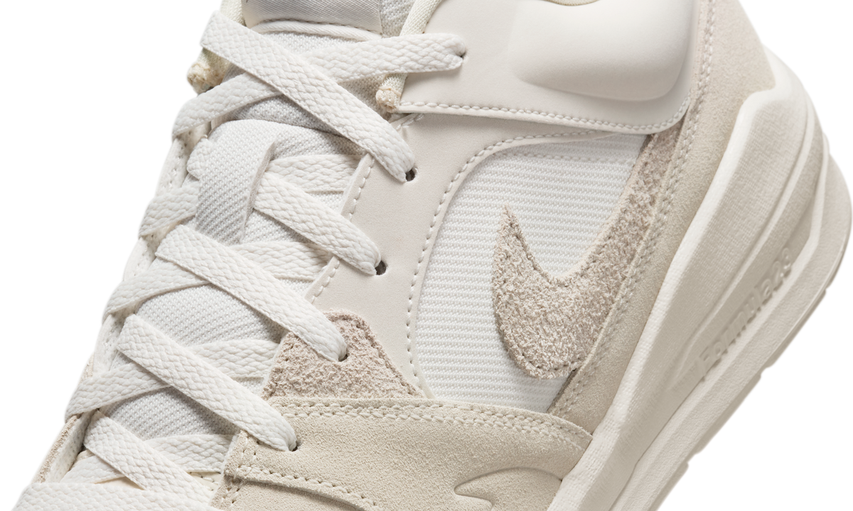 Overkicks - Air Jordan Stadium 90 Sail Coconut Milk (DX4397-110) - detalle lateral interior