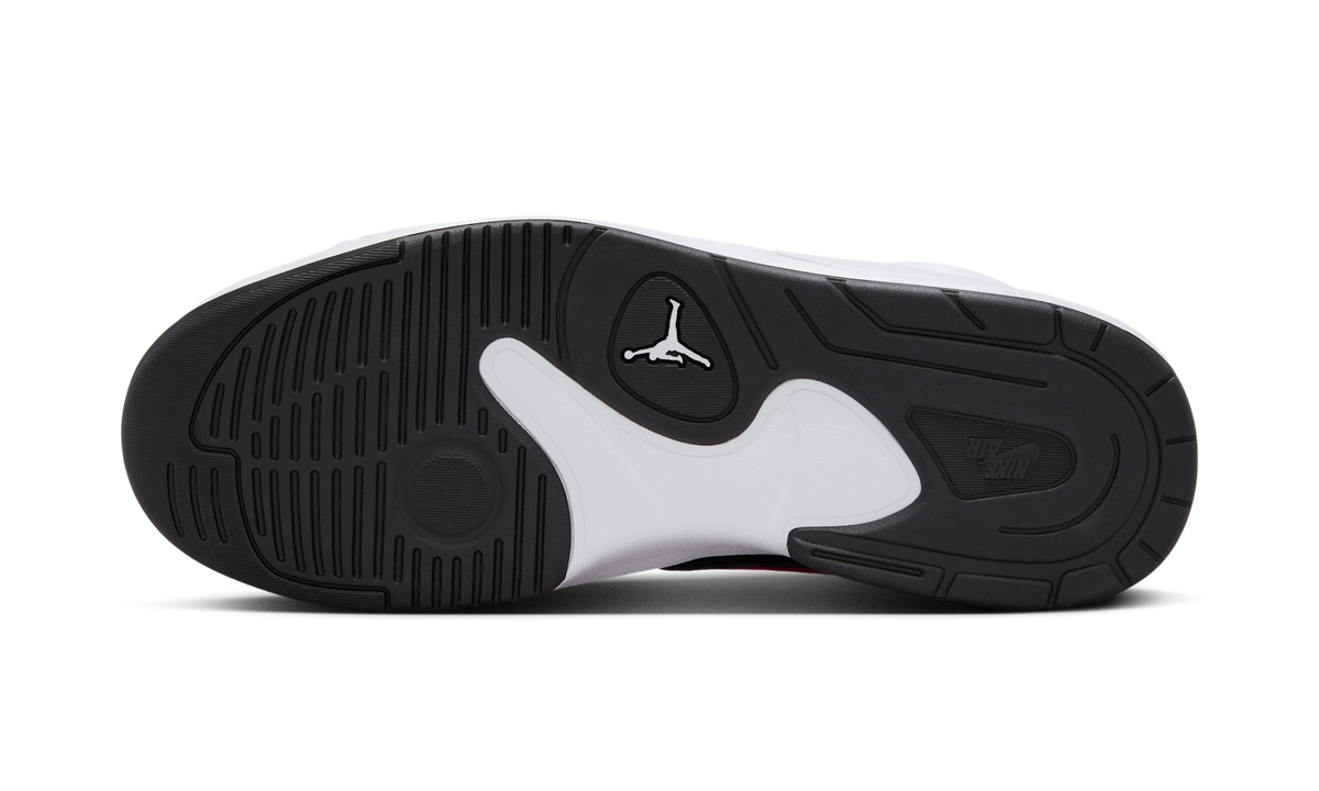 Overkicks - Air Jordan Stadium 90 White Black Gym Red (DX4397-116) - par completo