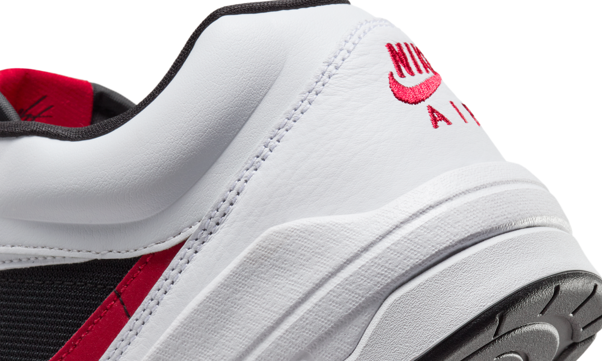 Overkicks - Air Jordan Stadium 90 White Black Gym Red (DX4397-116) - detalle