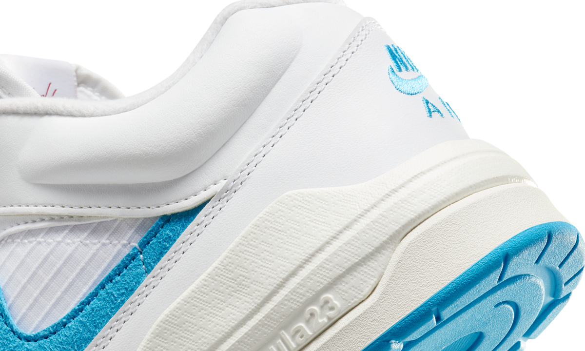 Overkicks - Air Jordan Stadium 90 White Dark Powder Blue (FB2269-100) - detalle