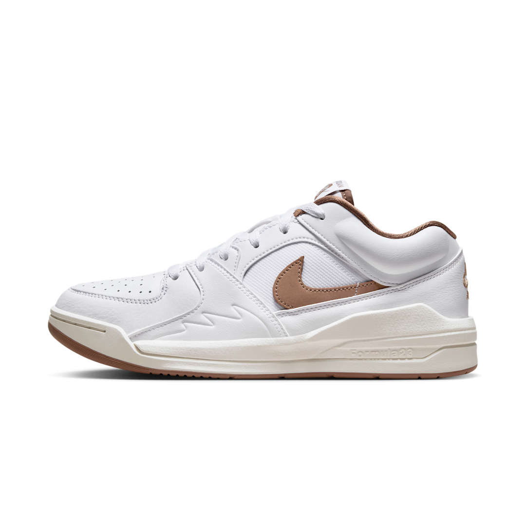 Overkicks - Air Jordan Stadium 90 White Legend Light Brown (FB2269-121) - vista lateral