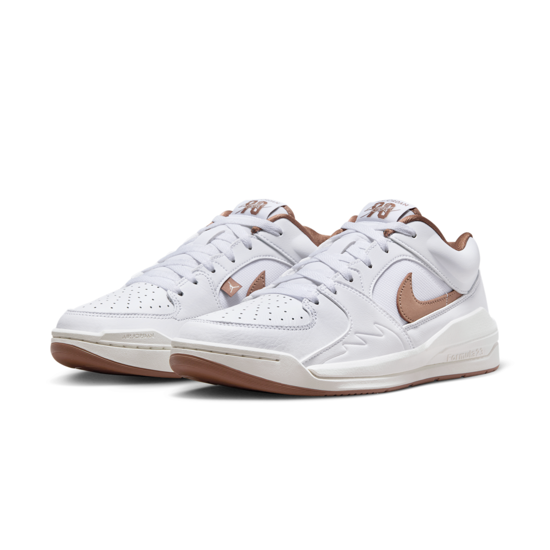 Overkicks - Air Jordan Stadium 90 White Legend Light Brown (FB2269-121) - vista trasera