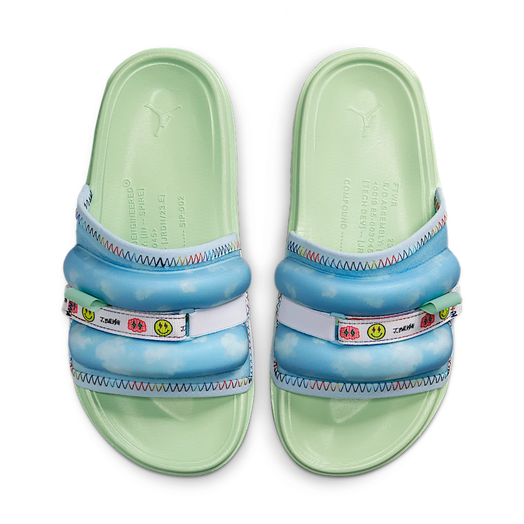 Overkicks - Air Jordan Super Play Slide J Balvin (DR1330-413) - par completo