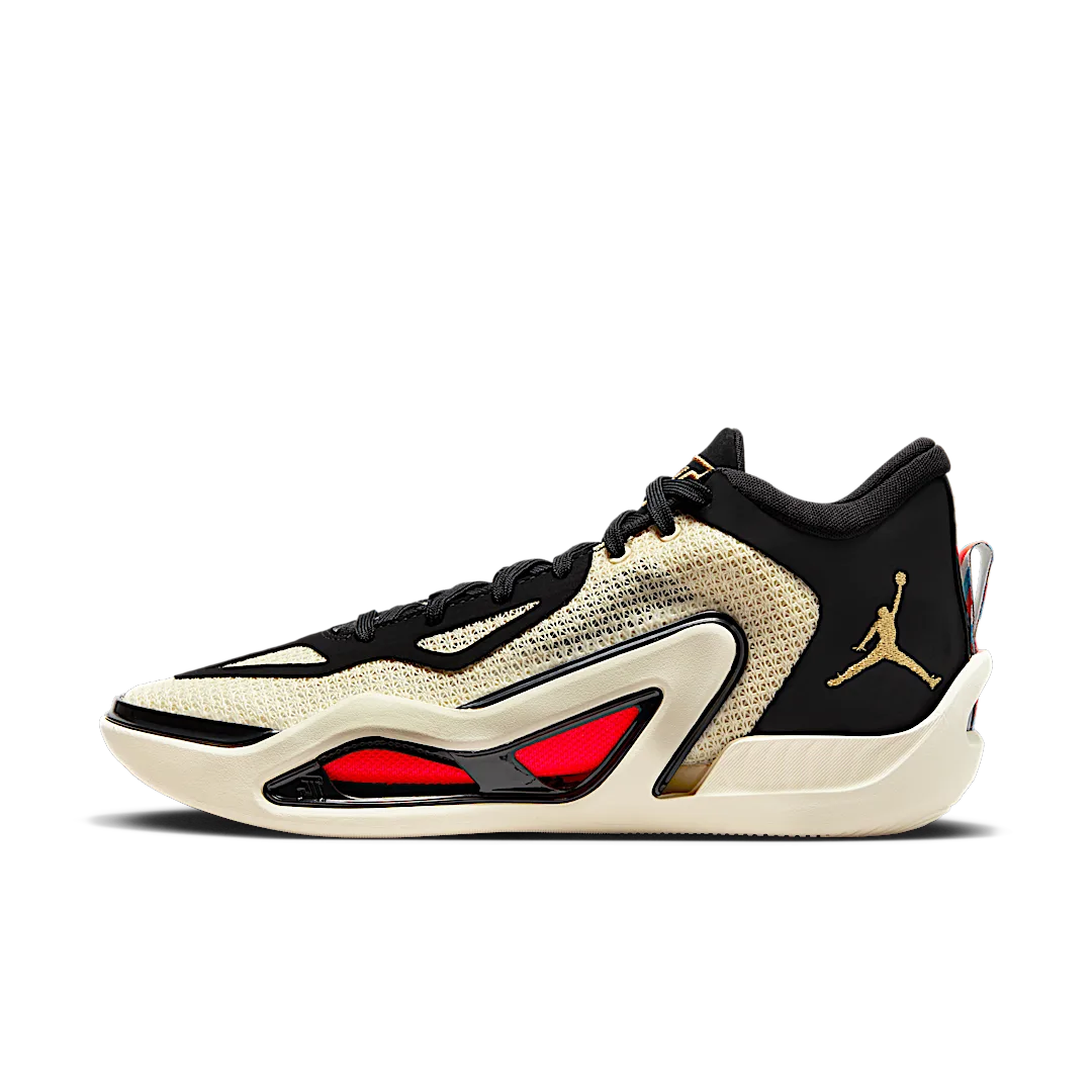 Overkicks - Air Jordan Tatum 1 Barbershop (DX5571-180 / DX5574-180) - vista lateral