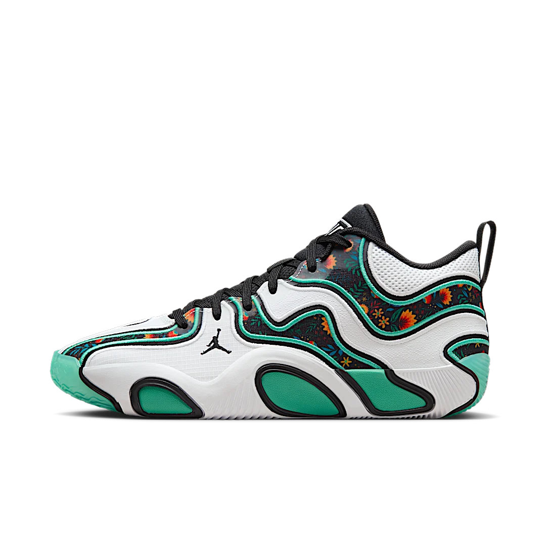 Overkicks - Air Jordan Tatum 3 Welcome to the Garden Alternate (FZ6598-103 / FZ6601-103) - vista lateral