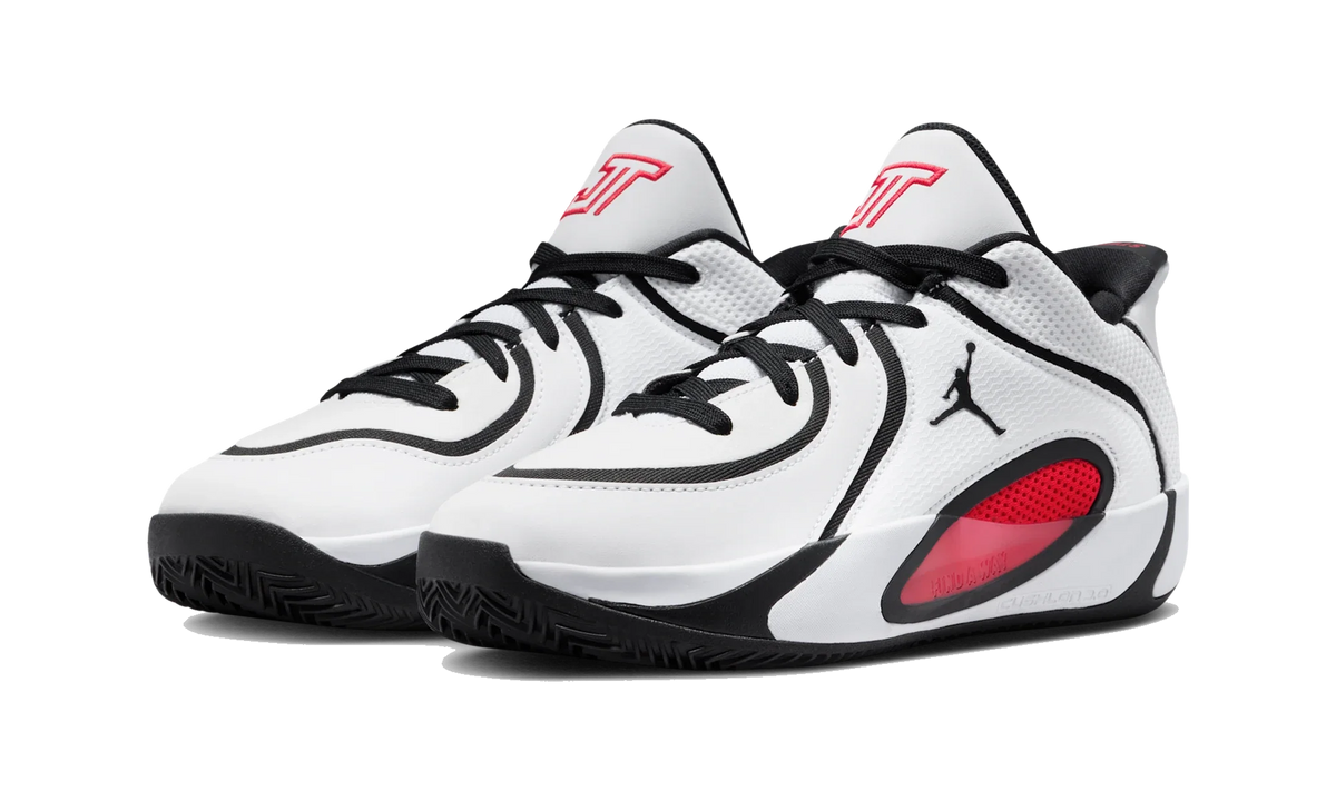 Overkicks - Air Jordan Tatum 4 White University Red (GS) (HQ4611-101) - imagen 2