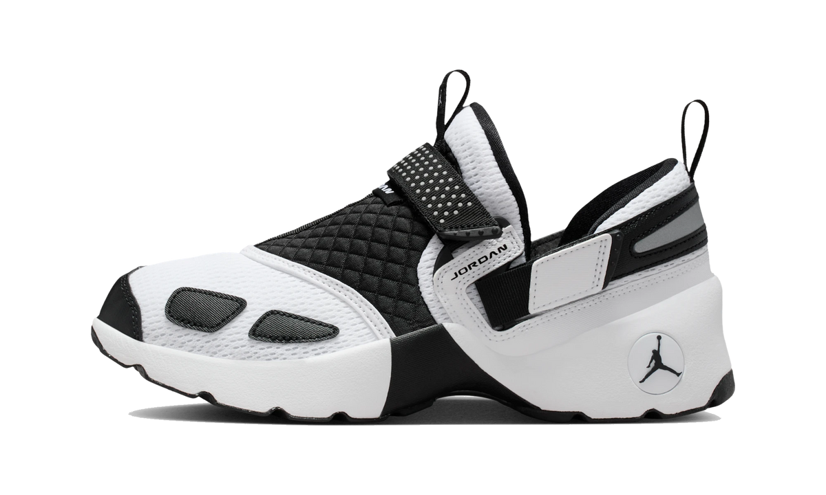 Overkicks - Air Jordan Trunner LX White Black (HQ2164-100) - vista lateral