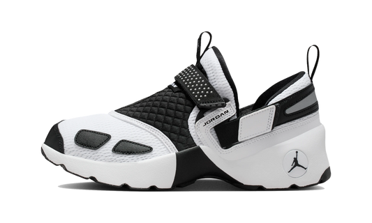 Overkicks - Air Jordan Trunner LX White Black (HQ2164-100) - vista lateral