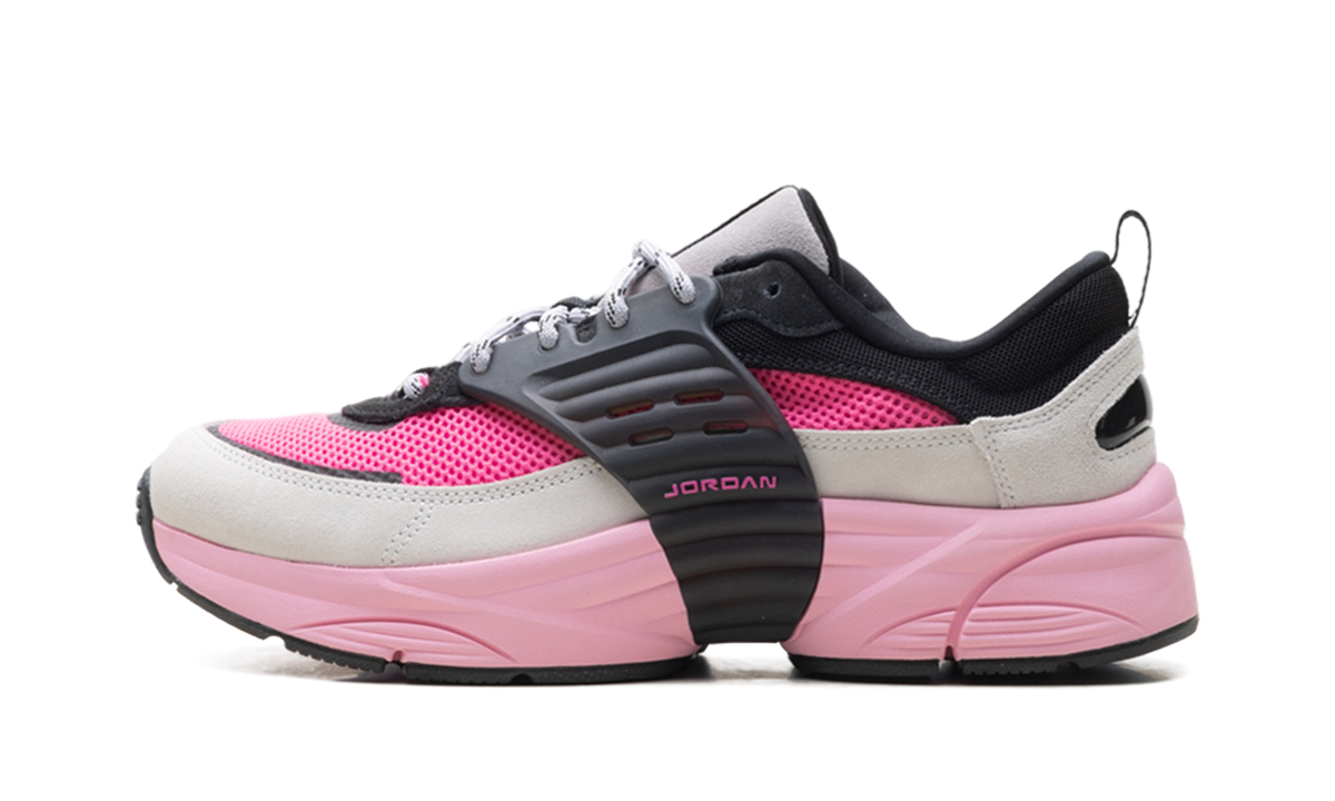 Overkicks - Air Jordan Trunner O/S Wolf Grey Pink Blast (IB3722-002) - vista lateral