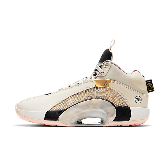 Overkicks - Air Jordan XXXV Paris (DD3668-100) - vista lateral