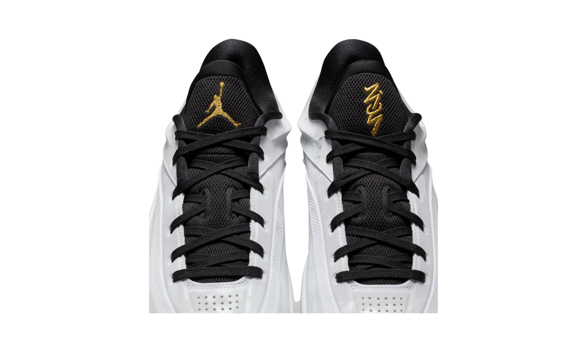 Overkicks - Air Jordan Zion 4 White Metallic Gold (FB1802-104) - detalle