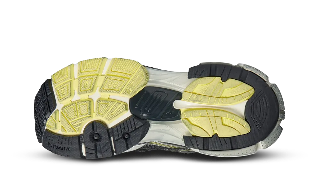 Overkicks - Balenciaga Runner Grey Yellow (772774W3RMU1279) - detalle suela