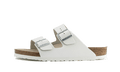 Birkenstock Arizona Big Buckle White Leather (Women's)