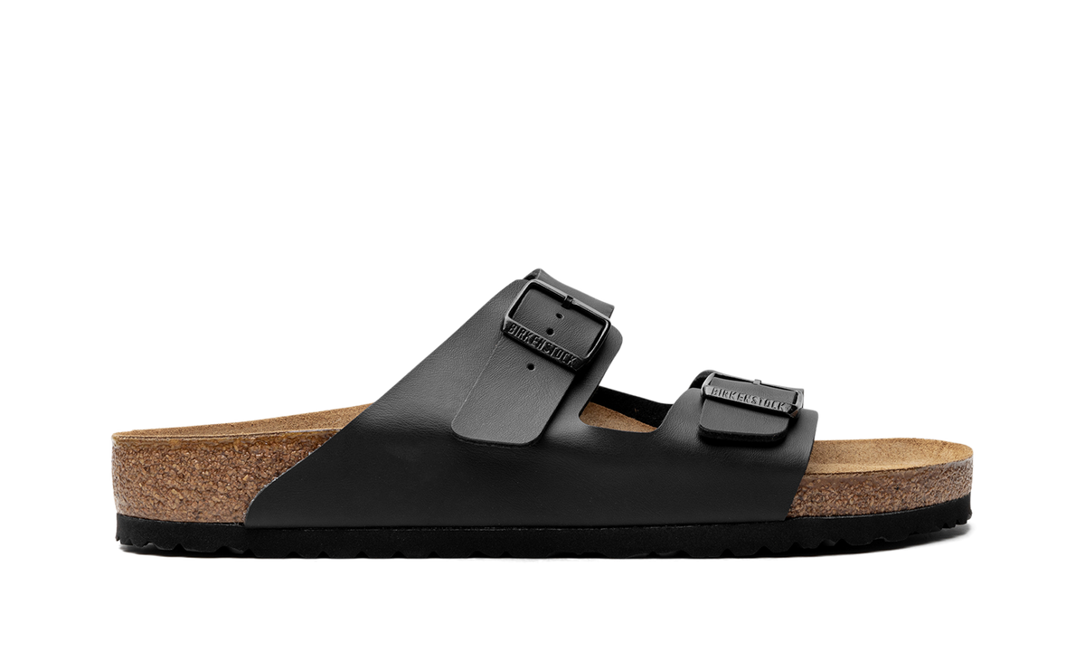 Overkicks - Birkenstock Arizona Birko-Flor Black (0051791/0051793) - detalle talon