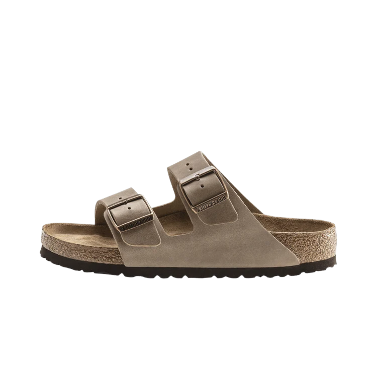 Overkicks - Birkenstock Arizona Soft Footbed Oiled Leather Tobacco Brown (0552811/0552813) - vista lateral