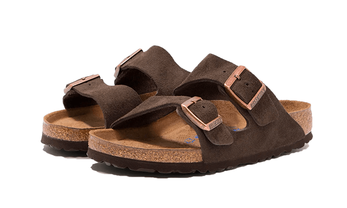 Overkicks - Birkenstock Arizona Soft Footbed Suede Mocca (0951311/0951313) - vista trasera