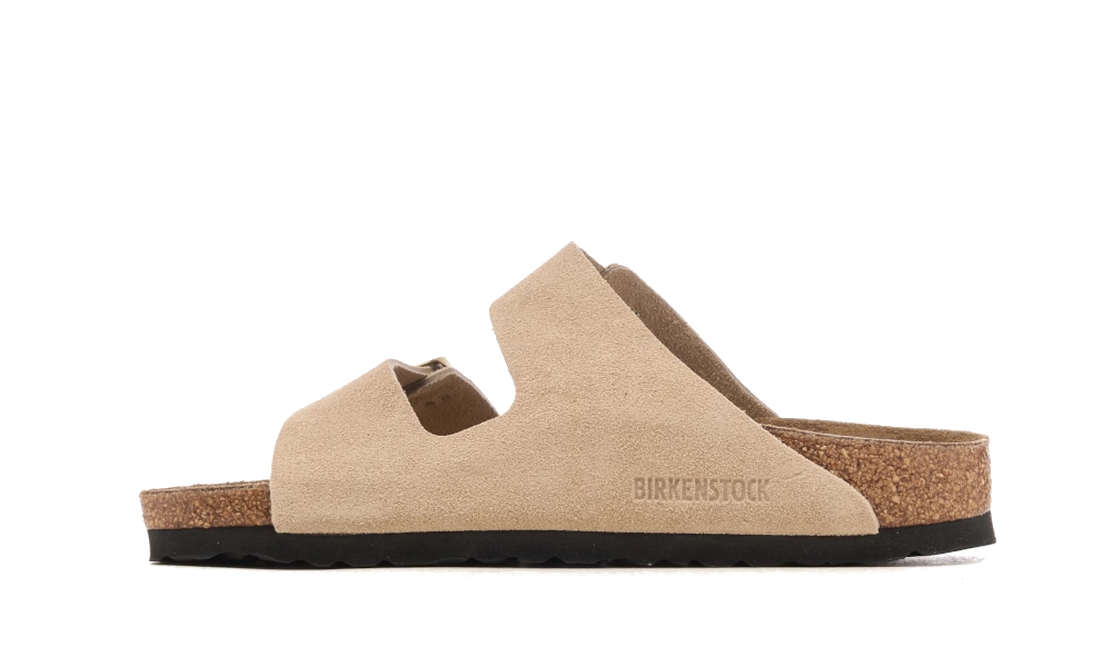 Overkicks - Birkenstock Arizona Suede Leather Sandcastle (1029242/1029260) - vista lateral
