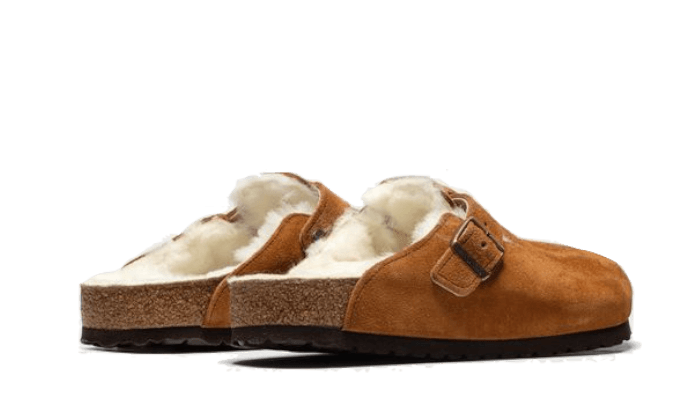 Overkicks - Birkenstock Boston Shearling Suede Leather Mink (1001140/1001141) - par completo