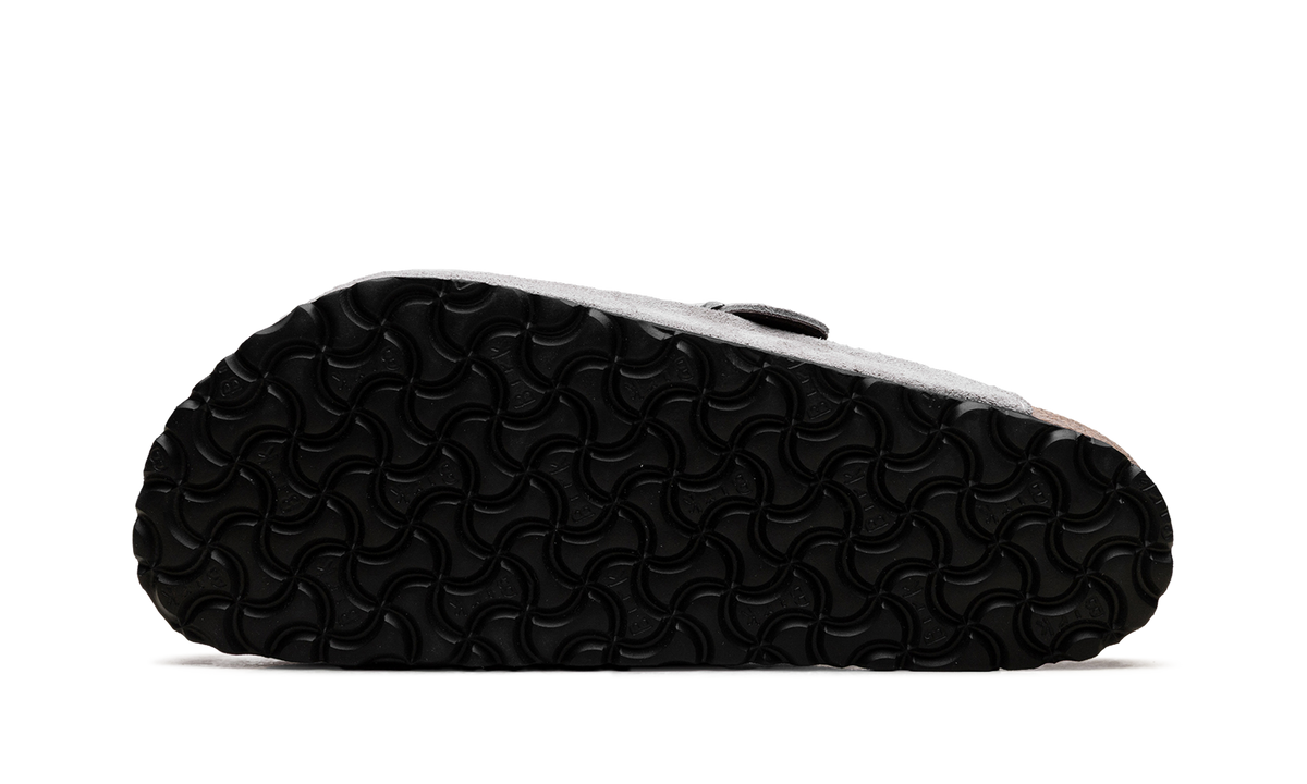 Overkicks - Birkenstock Boston Shearling Suede Stone Coin (1017650/1017651) - vista superior